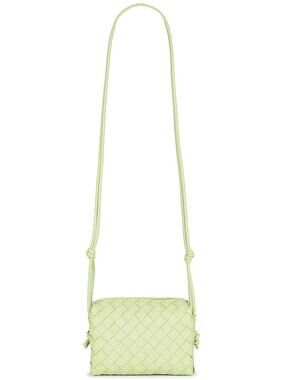 Bottega Veneta Mini Loop Bag Fennel Green Gold | NWT Retails $2100